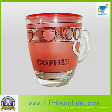 Nice Decal Glass Cup Mug for Coffee & Tea